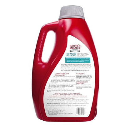 Nature's Miracle Advanced Platinum No More Marking Training Spray, 128 oz | Helps Prevent Dogs from Marking the Same Spot, For Indoor Training, Safe For Pets and Home*, Repels With Essential Oils - size: 1 Count (Pack of 1)