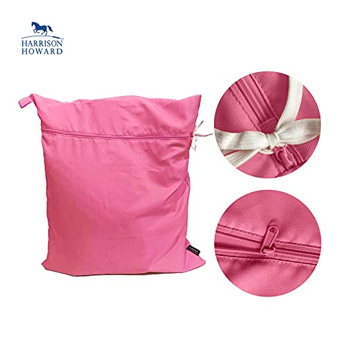 Harrison Howard Pet Washing Bag Dog Cat Horse Hair Laundry Bag for Rug Sheet Boots Pets Laundry Helper Pastel Pink - color: Pastel Pink