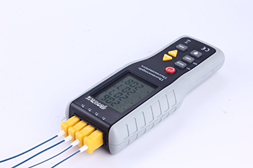 PerfectPrime TC41, 4-Channel K-Type Digital Thermometer Thermocouple Sensor -200~1372°C/2501°F - style: 4 CH Basic