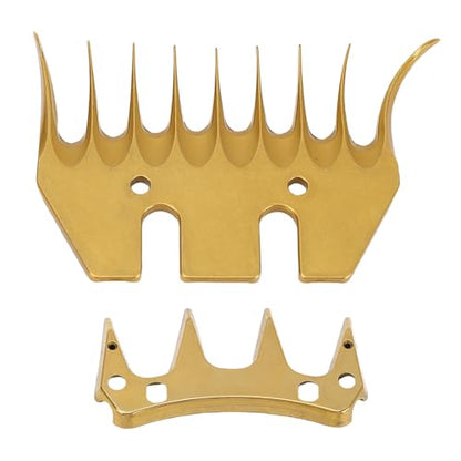 Sheep Shears Replacement Blades, Heat Treatment Sheep Clippers Blades for Llamas