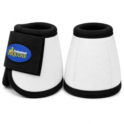 CHALLENGER Large Ballistic Overreach No-Turn Bell Boots White 4109WH-L