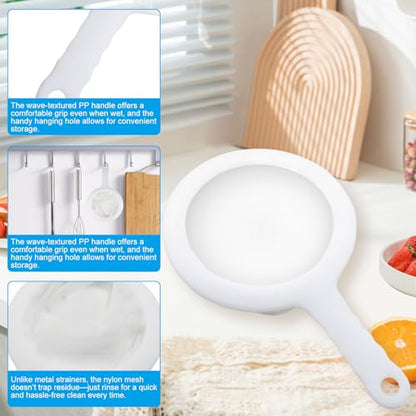 1PCS Ultra-Fine Nylon Mesh Strainer, 200 Mesh - color: 1 PCS, size: 200 Mesh