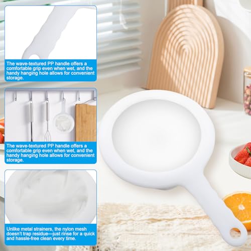 1PCS Ultra-Fine Nylon Mesh Strainer, 120 Mesh - color: 1 PCS, size: 120 Mesh