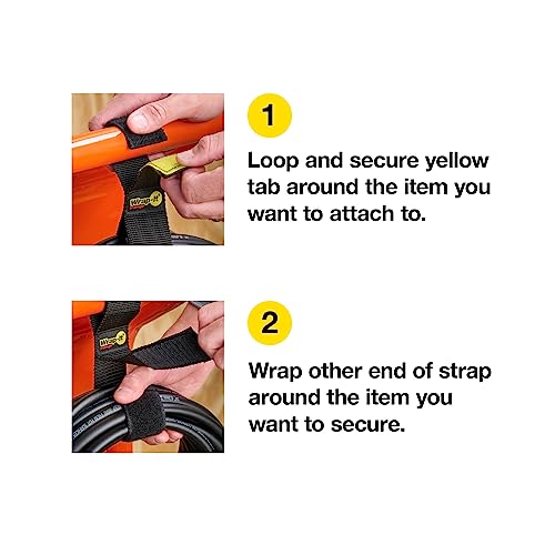 Twin-Straps by Wrap-It Storage - 16" (6-Pack) - size: 16" (6 Pack)