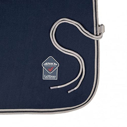 LeMieux Arika Jersey-Tek Fleece - Cooling- Blanket - Navy - 84" - color: Navy, size: 84"