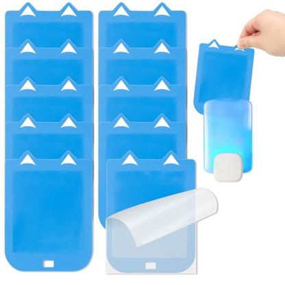 10 Pack Double Sided Sticky Refills for Flying Insect Light Trap, High Viscosity Glue Cartridges, Compatible with Raid Essentials Model Non-Toxic, Kid & Pet Safe