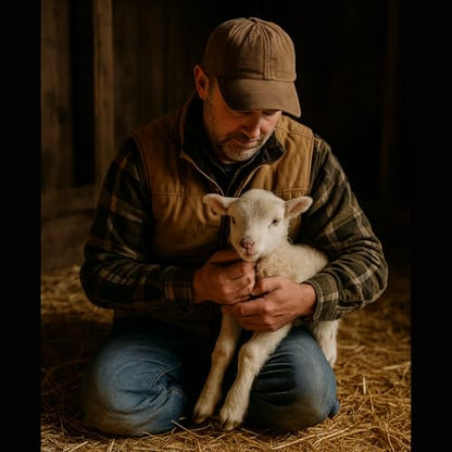 LBH MARKET Lamb Feeding Tube Syringe & Lamb Puller Kit for Sheep & Goats – Complete Lambing & Newborn Care Set