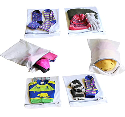 Simple Houseware Laundry Bra Lingerie Mesh Wash Bag (3 Medium) - style: 3 Medium