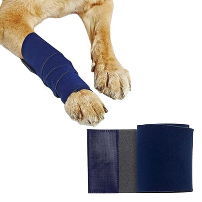 Healers PetCare Dog Leg Wrap with Gauze Insert, Medium 24-Inch - size: Medium, 24-Inch