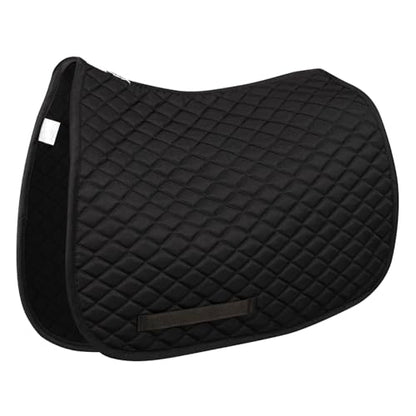TuffRider Basic All Purpose Horse Riding Saddle Pad - color: Black