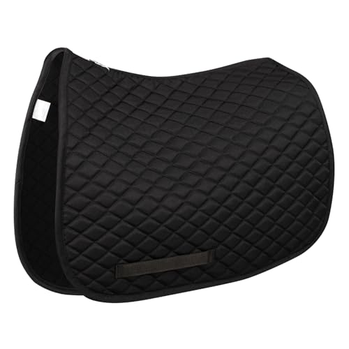 TuffRider Basic All Purpose Horse Riding Saddle Pad - color: Black