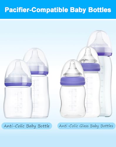 Replacement Nipples for Lansinoh Baby Bottles, Soft Silicone Nipples for Bottle Feeding and Breastfeeding Support, Medium Flow, 3M+, BPA Free, 6 Count - size: 6 Count, 3 Month +, Medium Flow