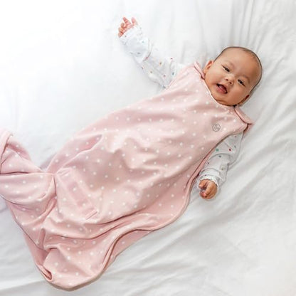 Woolino 4 Season Toddler Sleeping Bag, Merino Wool and Organic Cotton Toddler Sleep Bag Sack, 2-4 Years, Rose - color: Rose