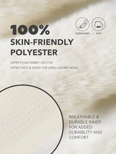 Harrison Howard Fleece Halter Covers for Horses, Set of 9, Prevent Hair Loss Pressure Marks, Padded Horse Halter Fleece Set Cream White - color: Cream White