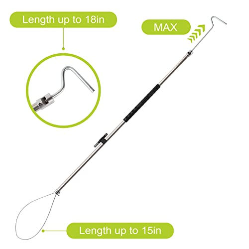 Dog Catcher Pole Animal Catch Pole Control Tool Trap Kit