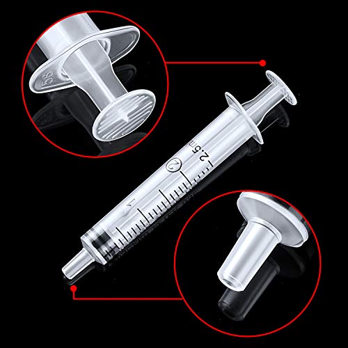 Frienda 20 Packs Syringes Without Needles,2.5 Ml - size: 2.5 ml