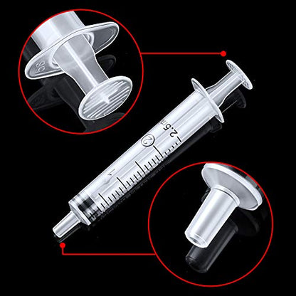 Frienda 20 Packs Syringes Without Needles,2.5 Ml - size: 2.5 ml