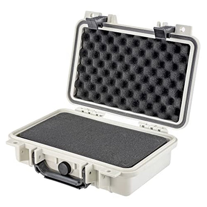 Eylar Medium 11.6 Inch Hard Protective Medical Case EMT First Responder and First Aid Service Storage Box, Waterproof, Dustproof, Shockproof (White) - color: White