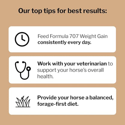 Weight Gain Crumble for Horses, 7 lb – Calorie-Rich Support