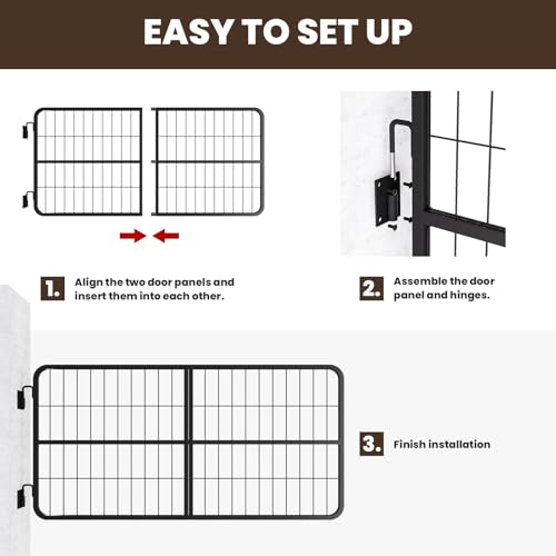 Stall Guards for Horses, Durable Horse Tack & Stable Accessories for Real Horses, 48 x 24 Inches Heavy Duty Mesh Stall Door Guards & Essential Horse Stuff