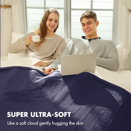 Heated Blanket Queen Size, Purple Electric Blanket, Dual Control - color: 01 - Purple, size: Queen - 84" x 90"