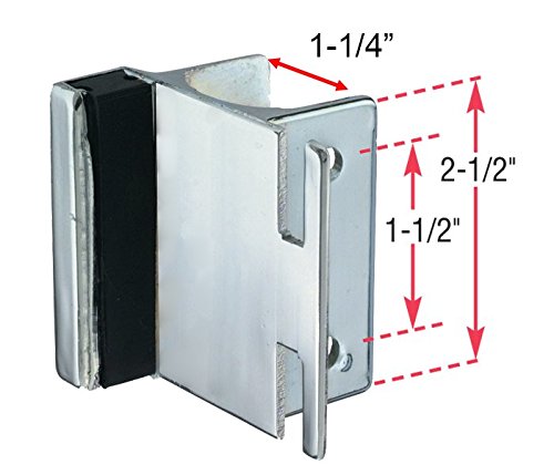 Harris Hardware TP5330-B Zamac Slotted Inswing Door Strike 1.25" Round Post