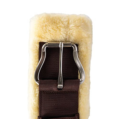 Dura-Tech Removable Fleece Western Cinches | Enhance Horse Comfort | Ease of Maintenance - size: 32, style: Straight