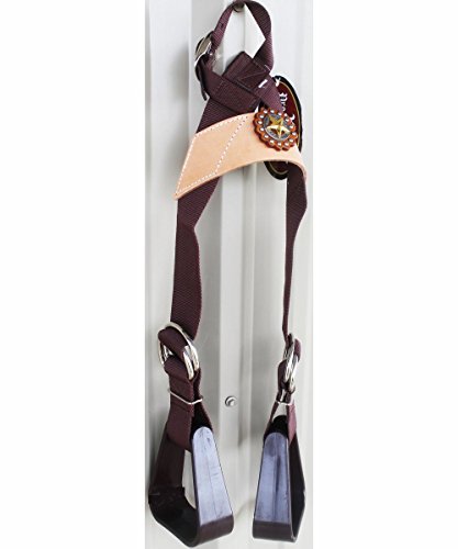Horse Saddle Western Show Buddy Stirrups kids Child Youth Pony Rodeo 5138 - color: CO255