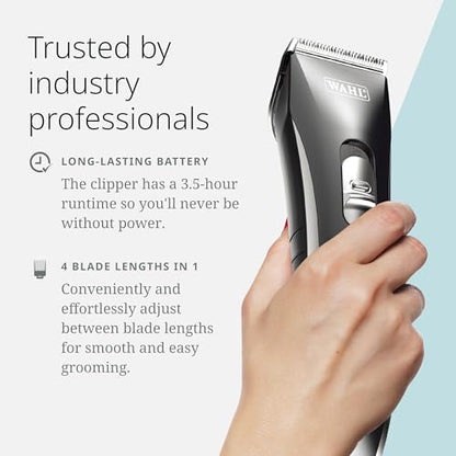 Wahl Pro Animal Smart Clip Cordless Clipper, LCD Screen