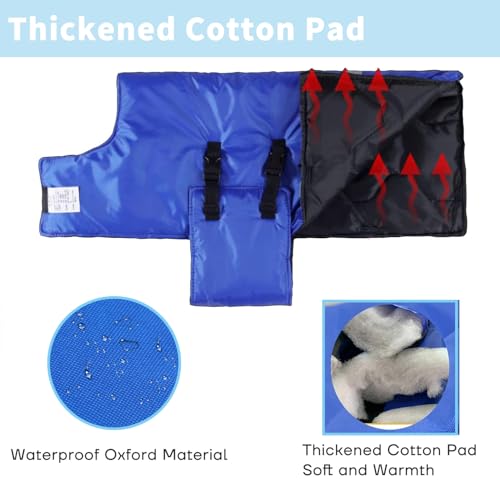 1PC Goat Blanket for Winter - Cold Weather Waterproof Windproof Goat Jacket