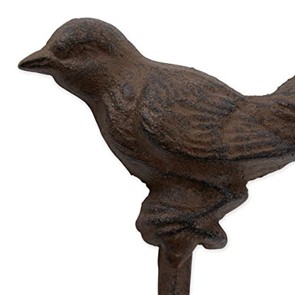 DII Cast Iron Decorative Wall Hook Set, Robin, 3 Count - size: Robin