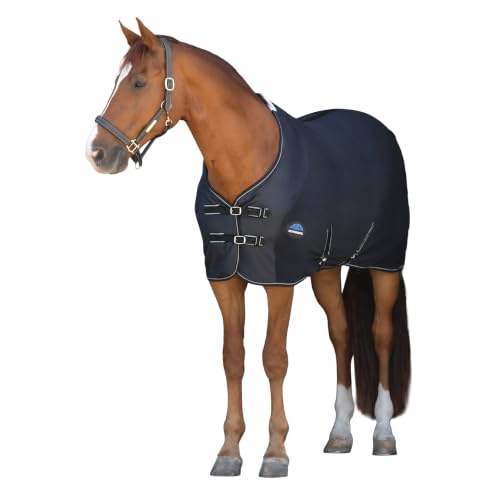 WeatherBeeta Anti-Static Fleece Cooler Standard Neck - color: Black/Silver, size: 75"