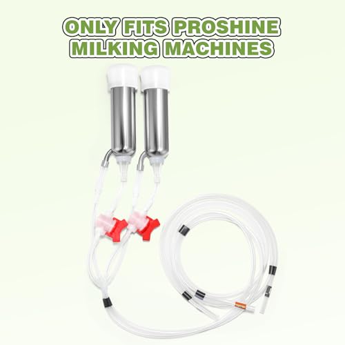 φ25mm Double Head Teat Cup for Cow, Milking Machine Accessory - style: Cups for cow