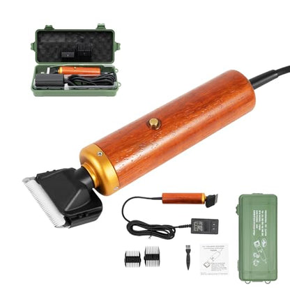 Electric Sheep Goat Shears Clippers, 55W Pet Shears Electric Animal Shave Grooming Farm Tool, Heavy Duty Farm Livestock Haircut for Sheep Alpacas Goats Thick Coat Animals