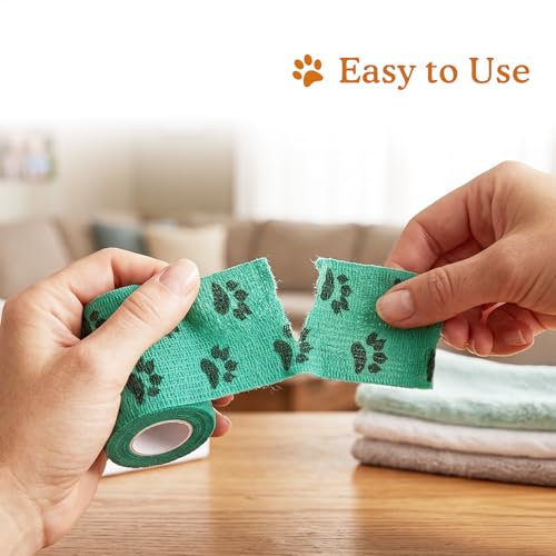 Self Adhesive Bandage Wrap, Medical Vet Tape in First Aid Kit - color: Dusk Mirage, size: 6 Count (Pack of 1)