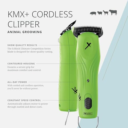 Wahl Pro Animal KMX Cord/Cordless Clipper, Competition Series