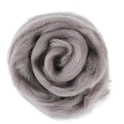 There are 170 Colors and 9 Shades Available This Woollen Yarn is Made of 100% Pure Wool Weighs 3.53oz(100 g) and issuitableformediumtolargeDIYneedlefeltingprojects (Black White Tones, L35) - color: L35, style: Black white tones
