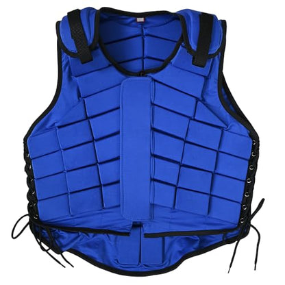 HILASON Adult Equestrian Safety Protective Vest Unisex Shock Absorbing Rodeo Gear - size: Medium