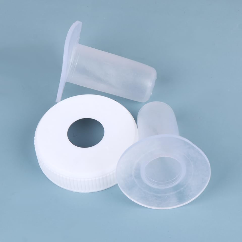 ibasenice Calf Sheep Milk Bottle 3L with Handle, Silicone Nipples & Lid for Orphaned Lambs Calves Puppies, Ergonomic Feeder for Farm Home Use