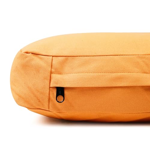 WHITEDUCK Dog Bed Cover (Tan) 35" Lx20 Wx4.3 th (M) - color: Tan - Only Cover, size: Medium