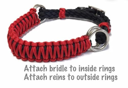 side pull hackamore bitless bridle attachment red horse tack