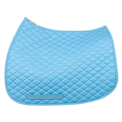 TuffRider Basic All Purpose Horse Riding Saddle Pad - color: Light Blue