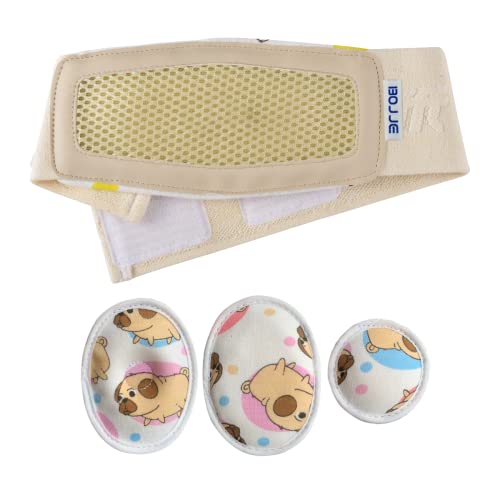 Umbilical Hernia Belt Baby Belly Button Band Infant Belly Wrap Truss Abdominal Binder for Children Kids Support Adjustable Navel Belly Band Newborn Umbilical Cord 15-20 inch