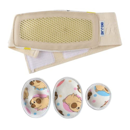 Umbilical Hernia Belt Baby Belly Button Band Infant Belly Wrap Truss Abdominal Binder for Children Kids Support Adjustable Navel Belly Band Newborn Umbilical Cord 15-20 inch
