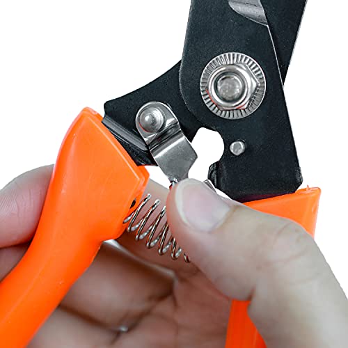 Hongmei Outdoors Goat Hoof Trimmer Goats and Sheep Hooves Trimming Shears Multipurpose Scissors Rustproof Twin-Blade Trimmers Kit