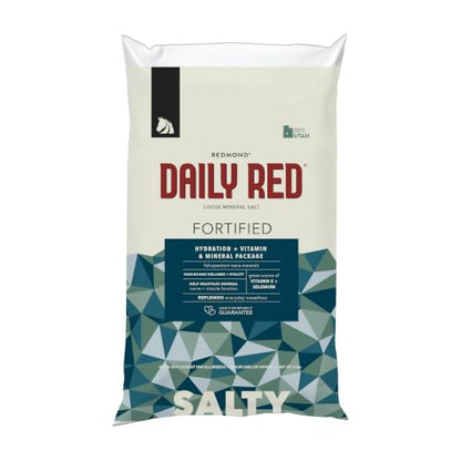 Redmond Daily Red | Horse Vitamins and Minerals Supplement - 25 LB Bag - size: 25 LB Garlic