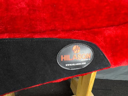 HILASON Western Endurance All Purpose Horse Fleece Saddle Pad - color: Red