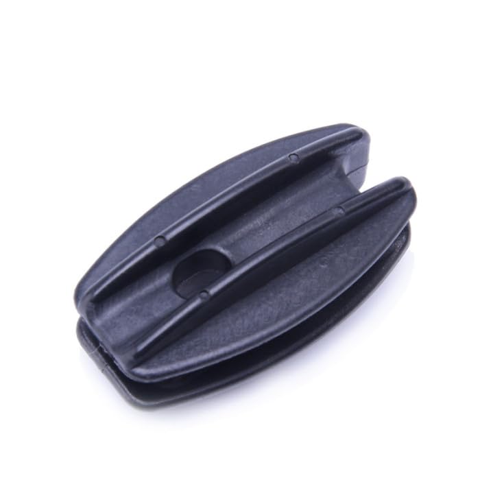 Electric Fence End Strainer Insulators UV Coated, Size: Up to 8 mm - Pack of 5 | Accepts Wire & Tape, Semi-Permanent Use, Medium Strain Rated, Internal Corner Use, Up to 11mm Wire - size: Size: Up to 8 mm - Pack of 5