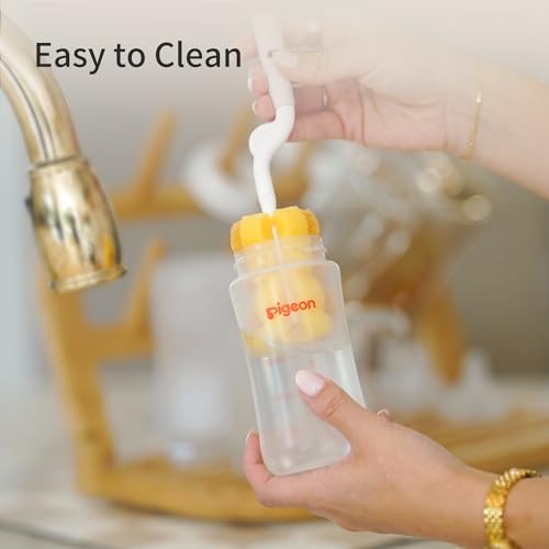 Pigeon PP Wide Neck Anti-Colic Nursing Bottle, 8.1 oz, 4-Pack - color: 8.1Oz, 4 packs