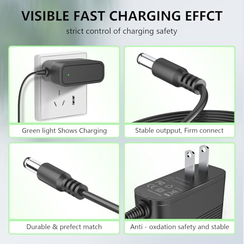 21V Charger Replacement for 20V / 21V Mini Chainsaw, Leaf Blower, Hedge Trimmer Charger. Universal